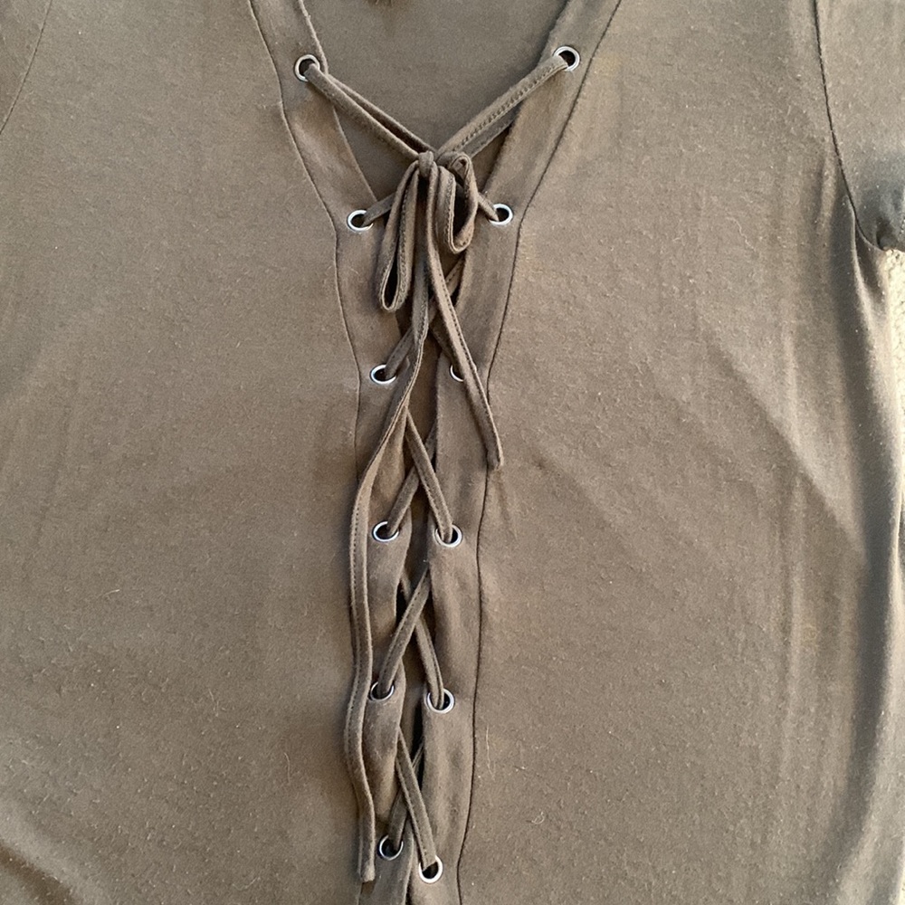 Buckle top by Doe & Rae